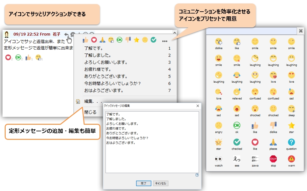 您也可以使用 Messenger 傳送標準化訊息。